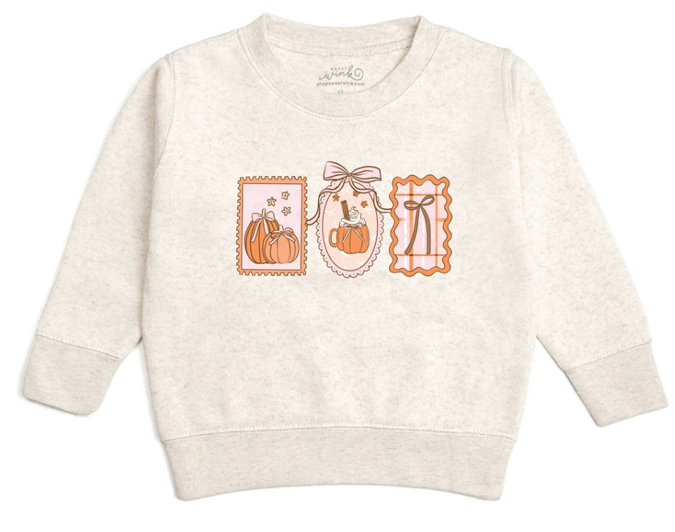Pumpkin Cameo Sweatshirt