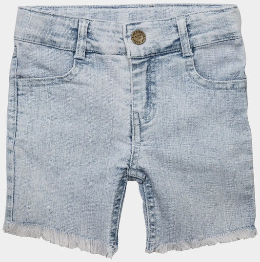 Waco Washed Denim Shorts