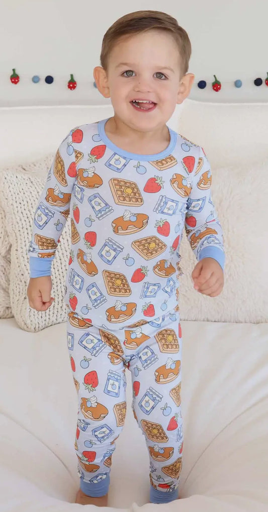 Sweet Stack Two Piece Pajama Set