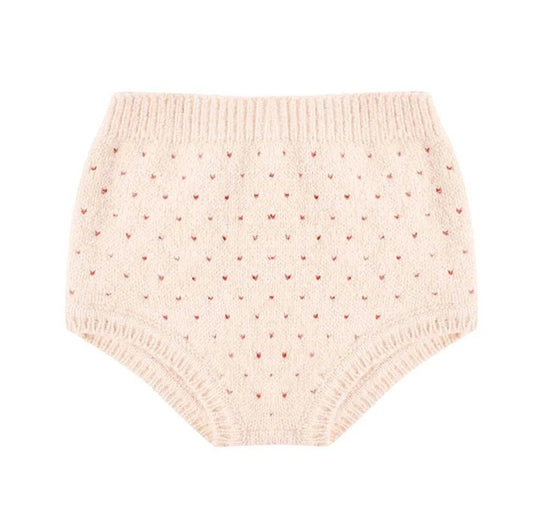 Knit Bloomer- Ruby Speckle