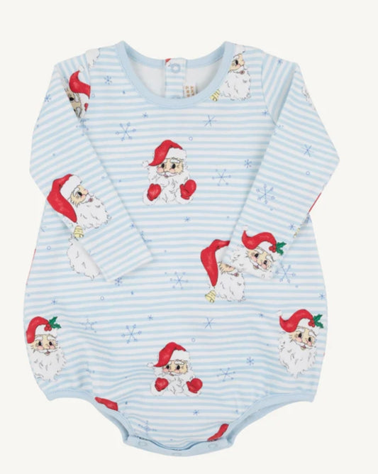 Long Sleeve Patton Play Bubble- Dear Santa