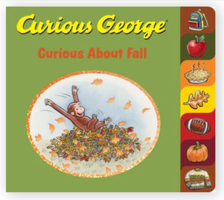 Curious About Fall Tabbed Board Book