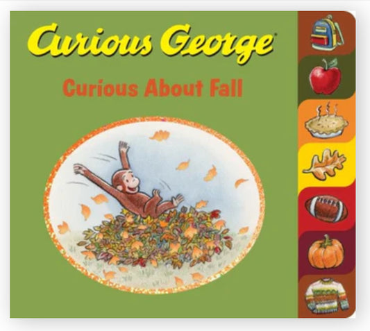 Curious About Fall Tabbed Board Book