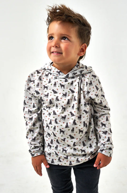 Performance Hoodie- Ducks and Dogs