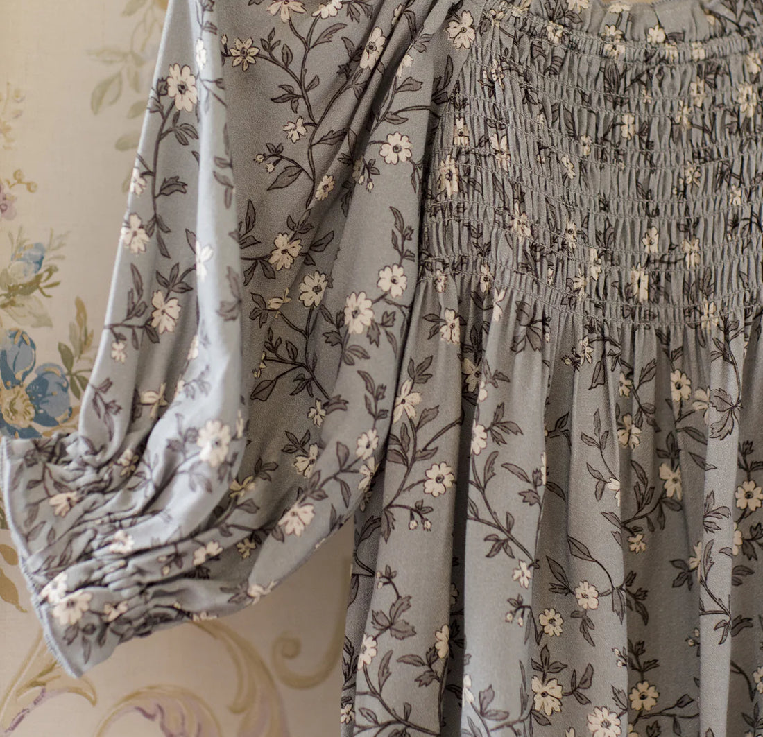Autumn Romper French Blue