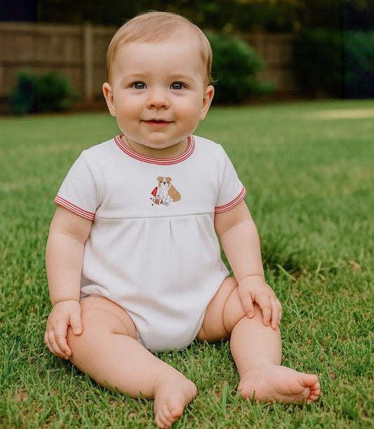 Go Dawgs! Embroidered Bubble