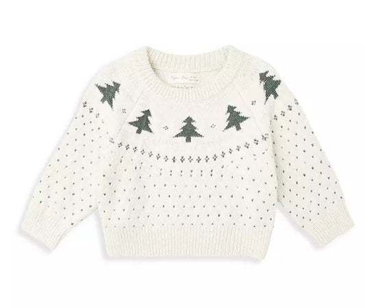 Fair Isle Sweater- Trees
