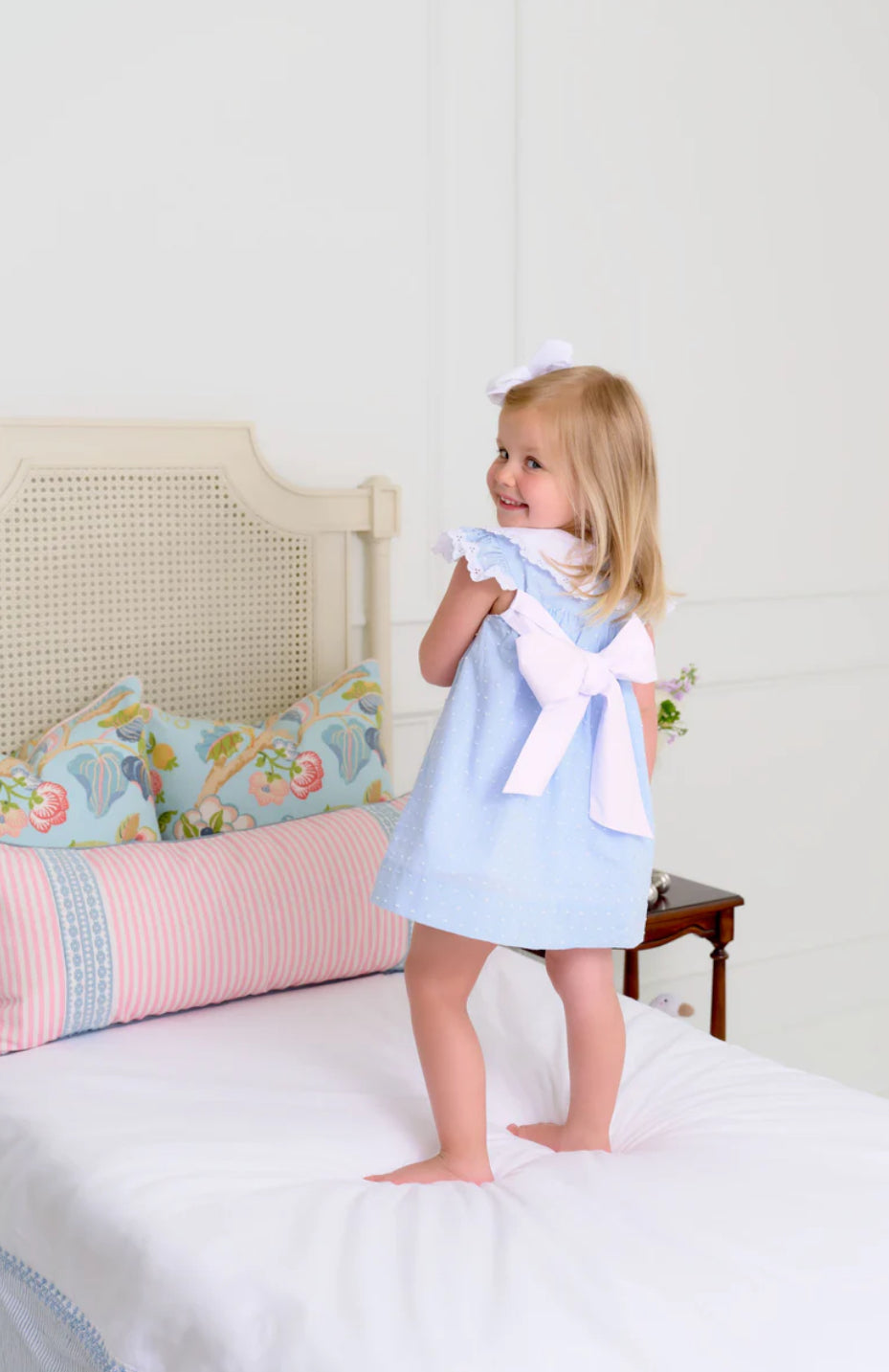 Franny Frock Dress- Dallas Dot