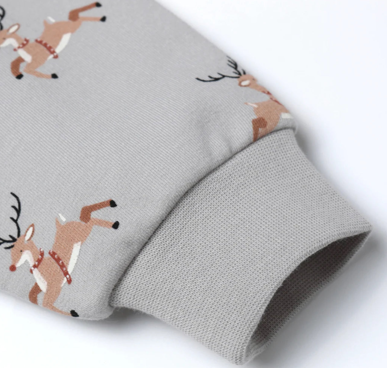 Relaxed Fleece Sweatpant- Reindeer
