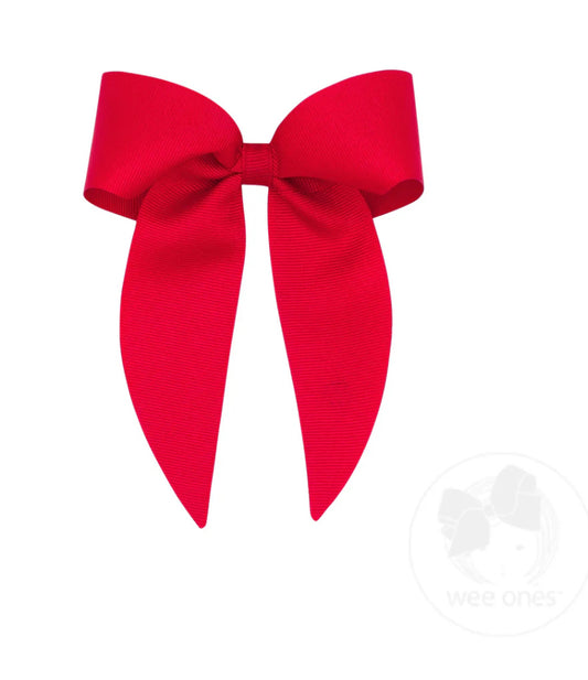 Medium Red Bowtie With Tails