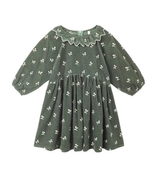 Freya Dress- Blossom Embroidery