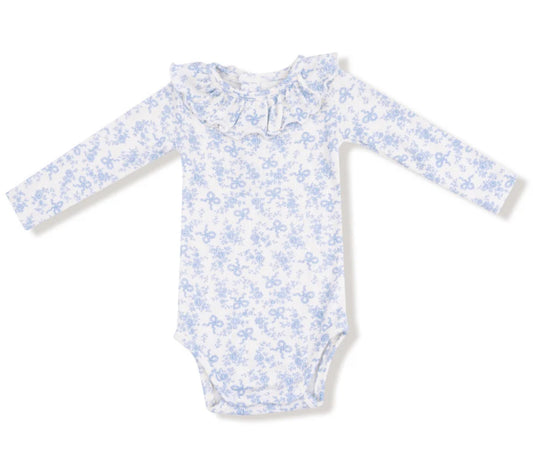 Romi Floral Bubble with Ruffle Collar