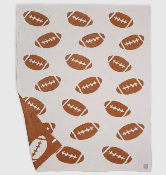 Football Throw Blanket