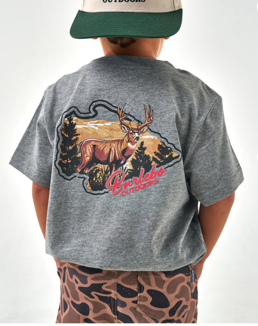 Youth Tee- Hill Country Buck