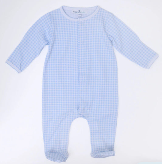 Mini Checks Footie Pajamas By Magnolia Baby