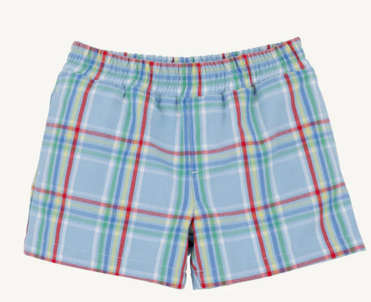 Sheffield Shorts- Kensington Court Plaid
