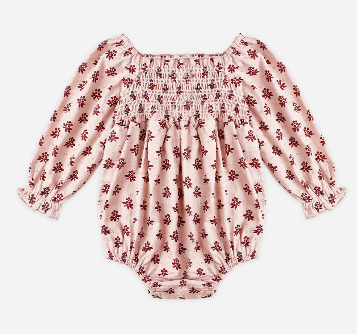 Adelaide Romper- Blush Fleur