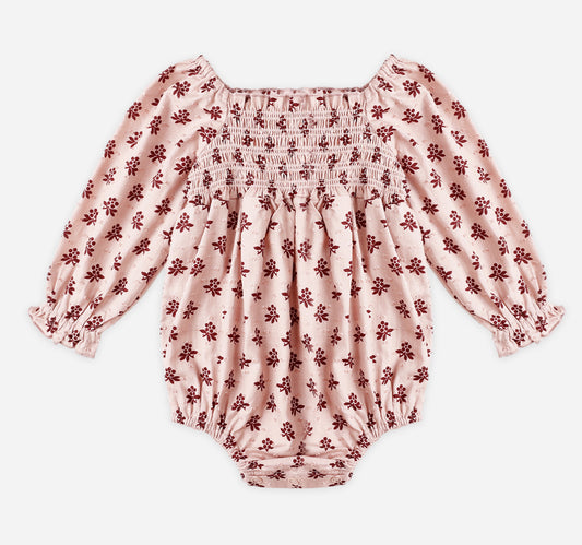 Adelaide Romper- Blush Fleur