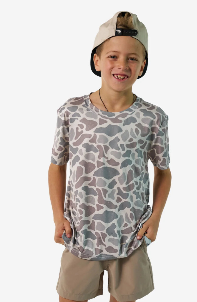 Youth Go To Tee- Deer Camo