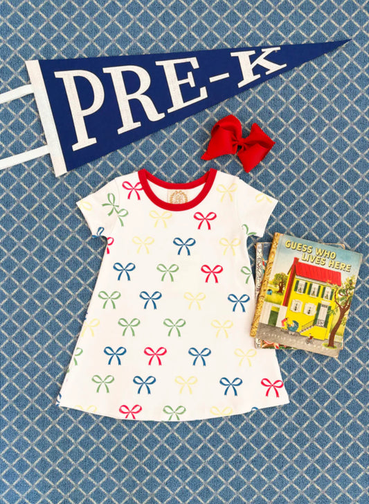 Polly Play Dress in Ribbon Reminder