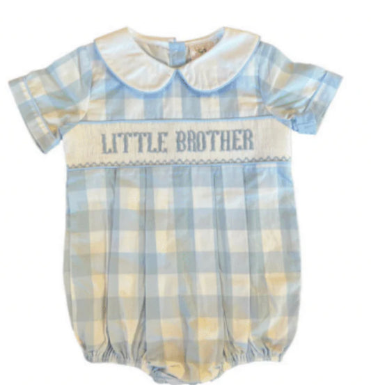 Little Brother Smocked Bubble