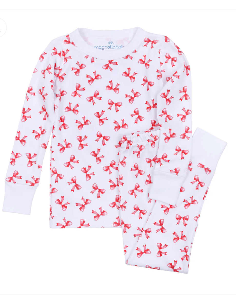 Scarlett Bows Pajamas- Red