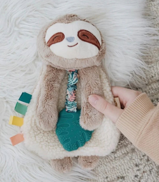 Peyton the Sloth Plush and Teether Toy