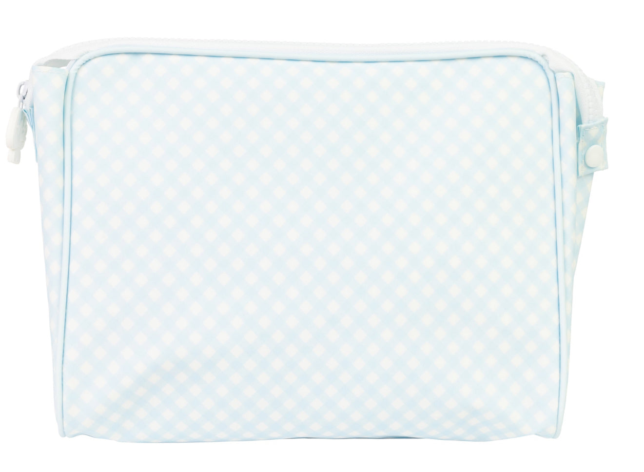 Large Tote- Blue Gingham