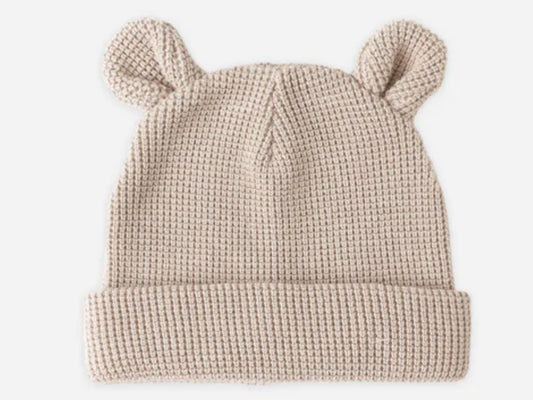 Baby Bear Beanie- Mocha