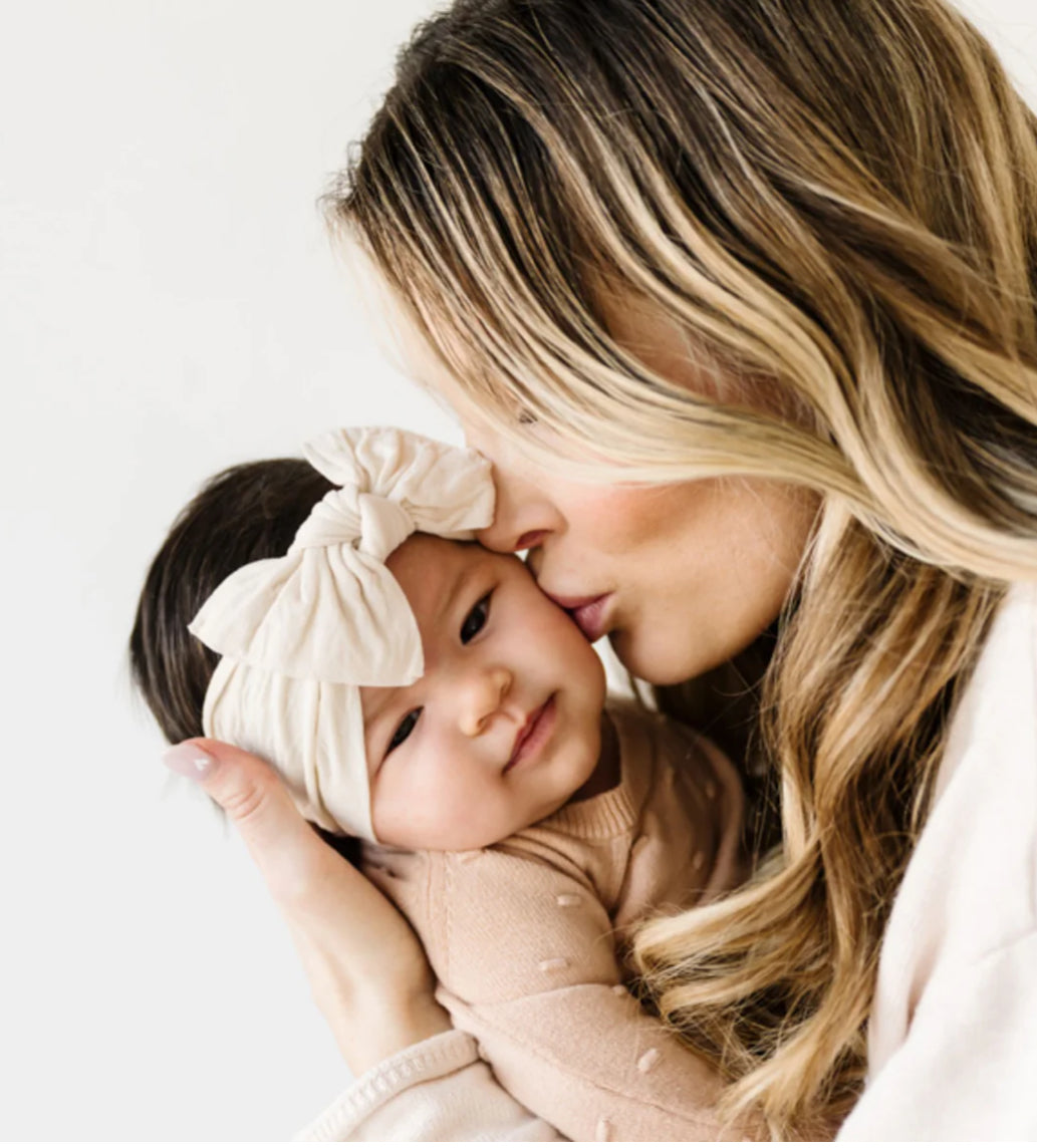 Classic Knot Baby Bling Bow