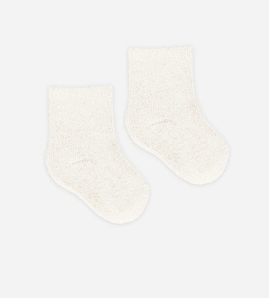 Fuzzy Socks- Ivory