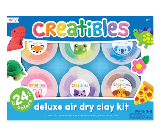 Creatibles Deluxe Air Dry Clay Set