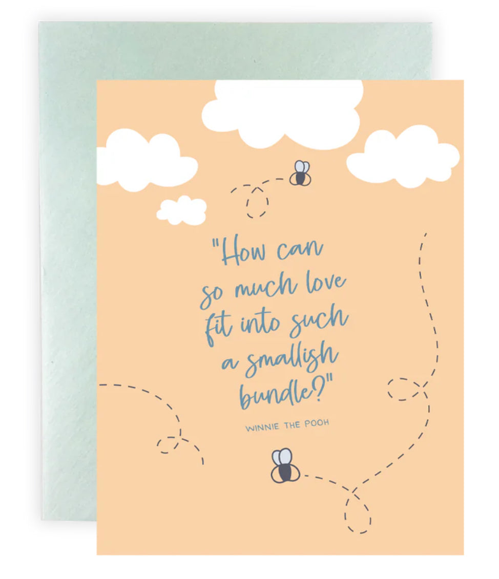 Winnie The Pooh- Greeting Card