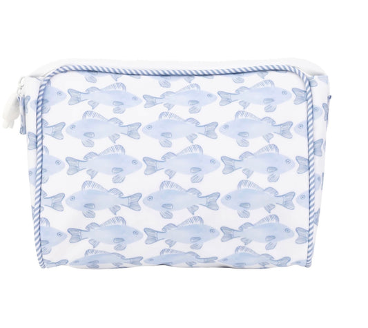 The Go Bag in Fish-Large
