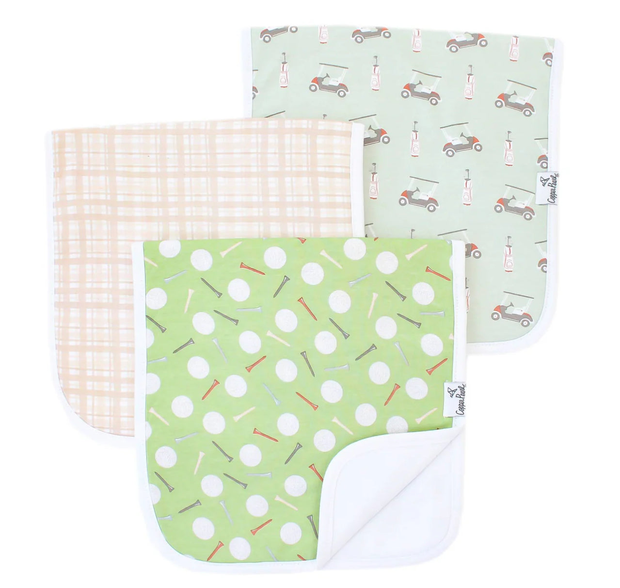 Bogey Burp Cloths
