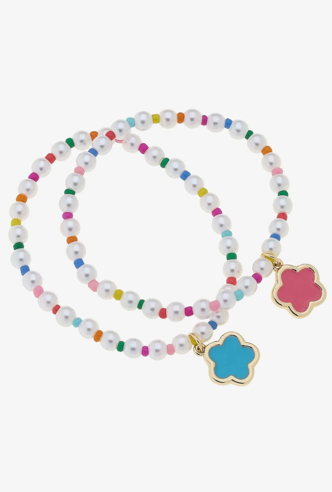 Luna Rainbow Pearl Children’s Stretch Bracelet