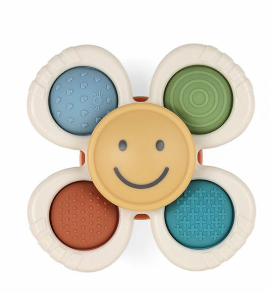 Pop & Whirl Fidget Spinner Travel and Bath Toy