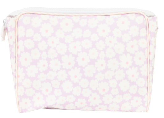 Purple Daises Large Tote