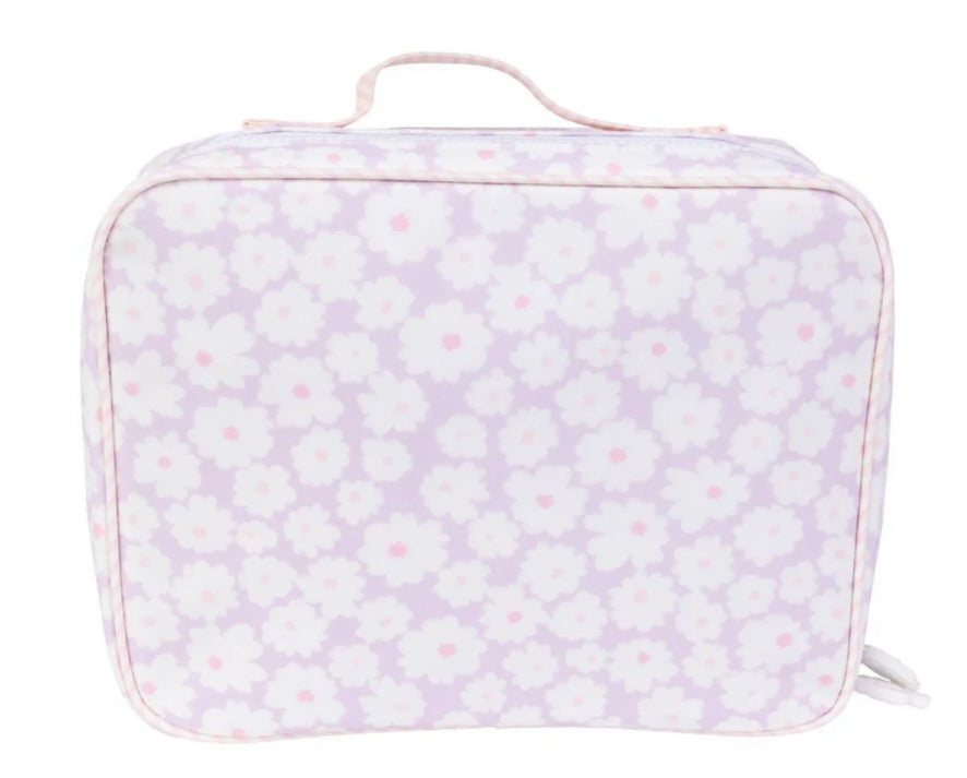 Lunch Box- Purple Daisies