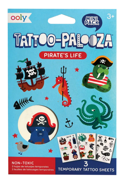 Temporary Tattoos- Pirate’s Life