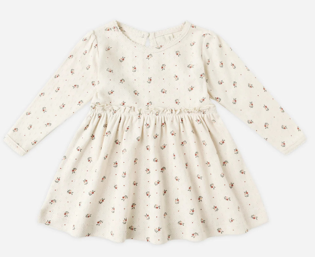 Alda Dress- Holly Berry