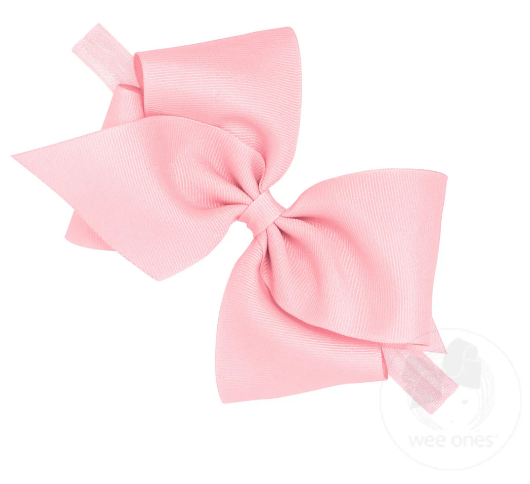Mini King Bow on Baby Band