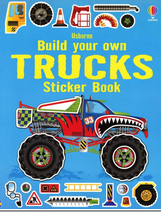 Build Your Own Trucks Sticker Book