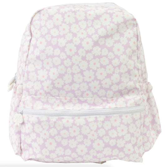 Backpack- Purple Daises