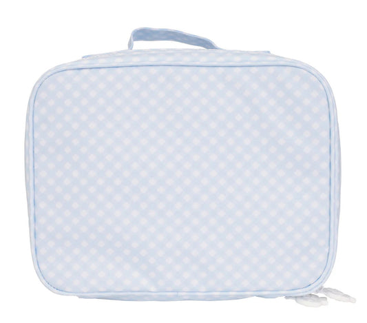 Lunch Box- Blue Gingham