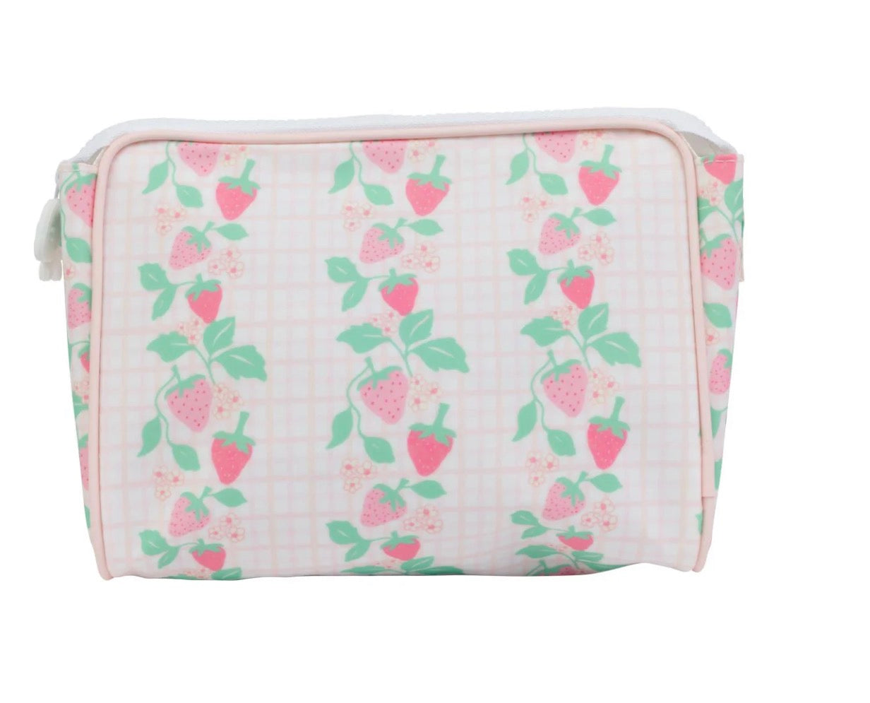The Go Bag in Strawberries -large