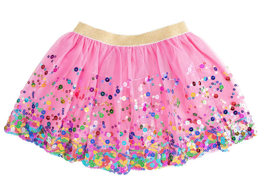 Raspberry Confetti Tutu