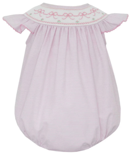Pink Bows Angel Wing Bishop Bubble