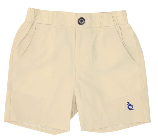 Boys Light Khaki Shorts