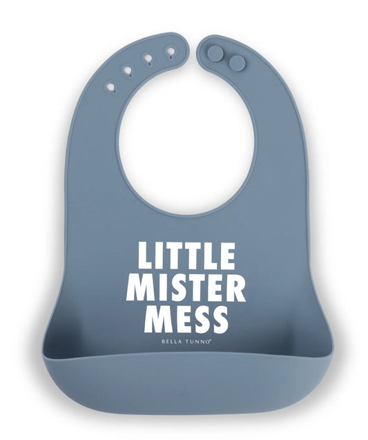 Little Mister Mess Bib
